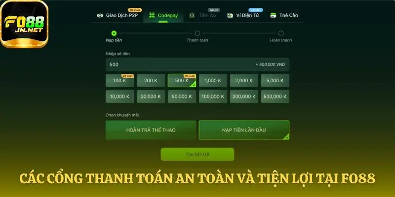 Tổng hợp phương thức giao dịch nạp rút