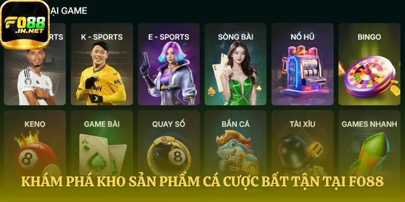 Điểm qua các sảnh cược đa dạng