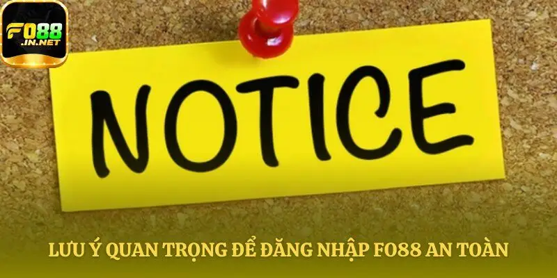 Bảo mật tài khoản khi đăng nhập Fo88