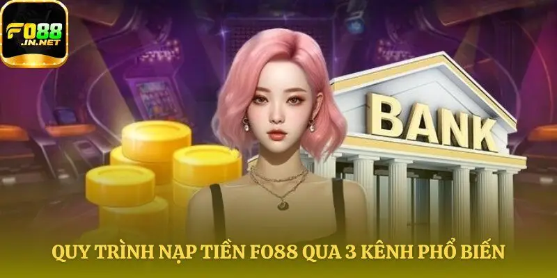 Thao tác nạp tiền Fo88 theo từng bước
